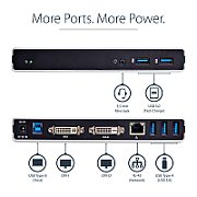 USB 3.0 LAPTOP DOCKING STATION/.
