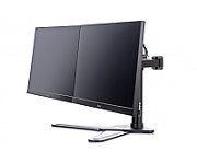 DUAL DESKTOP ARM STAND/10-30IN 100X100 HAS 10KG
