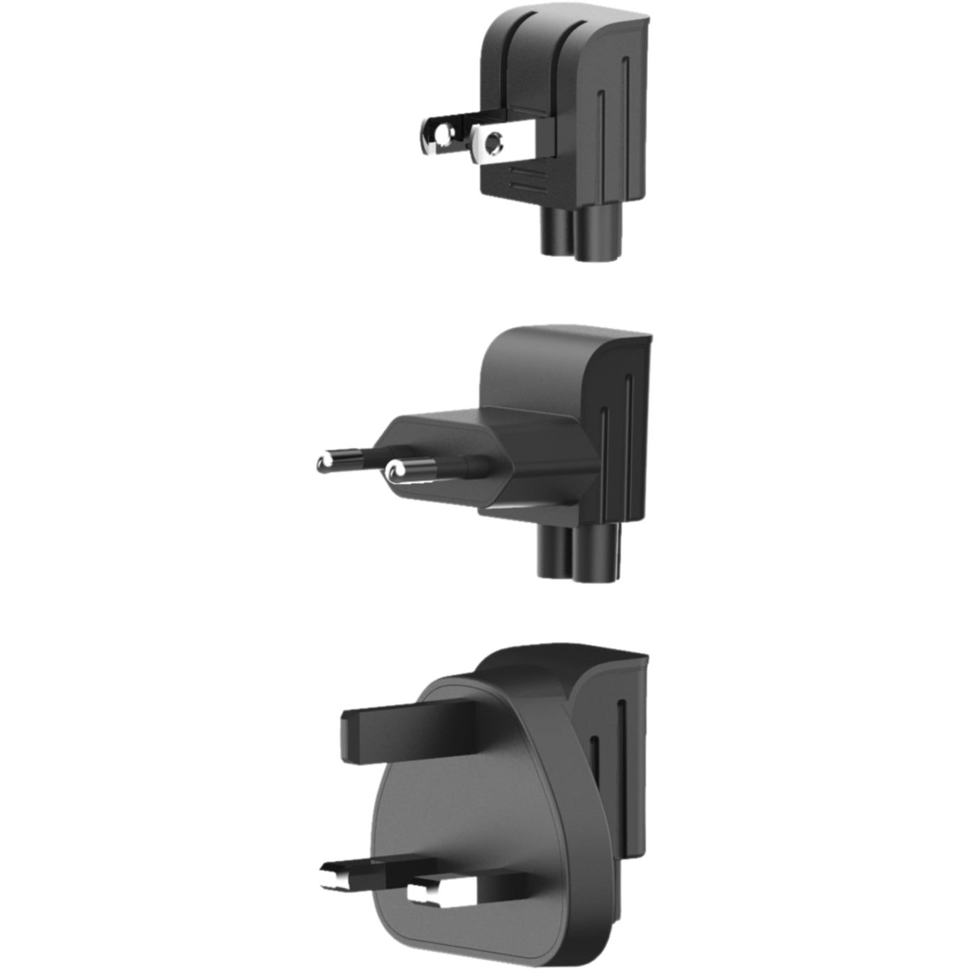 65W USB-C PD GAN AC CHARGER/2 X USB-C PORTS INTL PLUGS