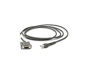 Cable, RS-232, 9P, Male, Beetle POS, Straight, CAB-389, Power Off Terminal, 6.5 ft.