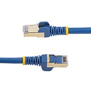 5M CAT6A ETHERNET CABLE BLUE/BLUE - SHIELDED COPPER WIRE