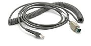 CABLE - SHIELDED USB: POWER PLUS CONNECTOR, 15FT. 4.6M, COILED, 12V