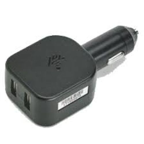 CIGARETTE LIGHTER ADAPTER, 5V, 2.5A, TWO TYPE A USB PORTS.