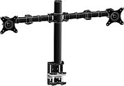 DUAL DESKTOP ARM CLAMP/10-30IN 100X100 HAS 10KG