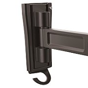 WALL MOUNT ARM - SINGLE SWIVEL/.