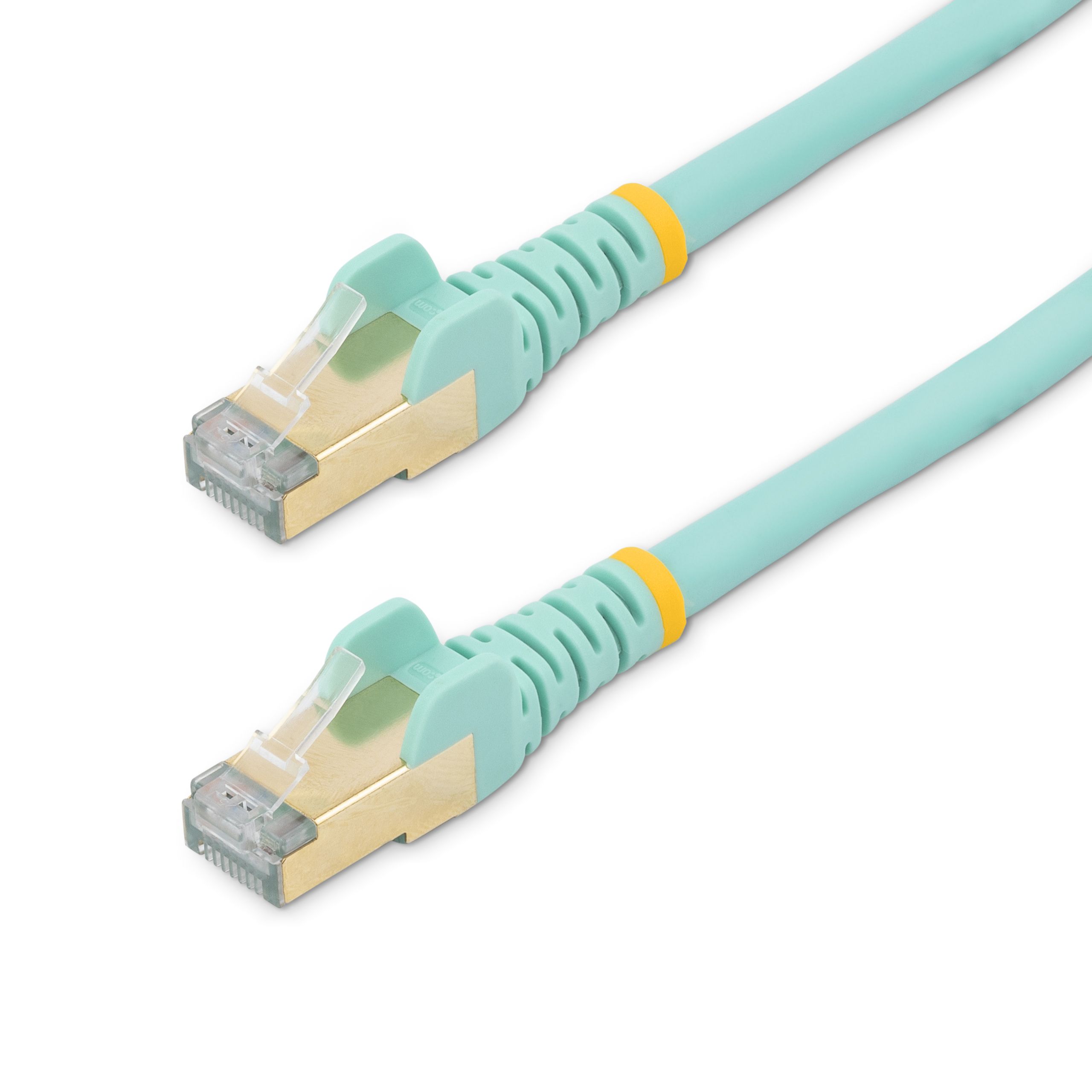 5M CAT6A ETHERNET CABLE AQUA/.