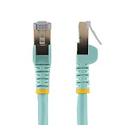 5M CAT6A ETHERNET CABLE AQUA/.