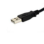 2FT PANEL MOUNT USB CABLE A-A/.