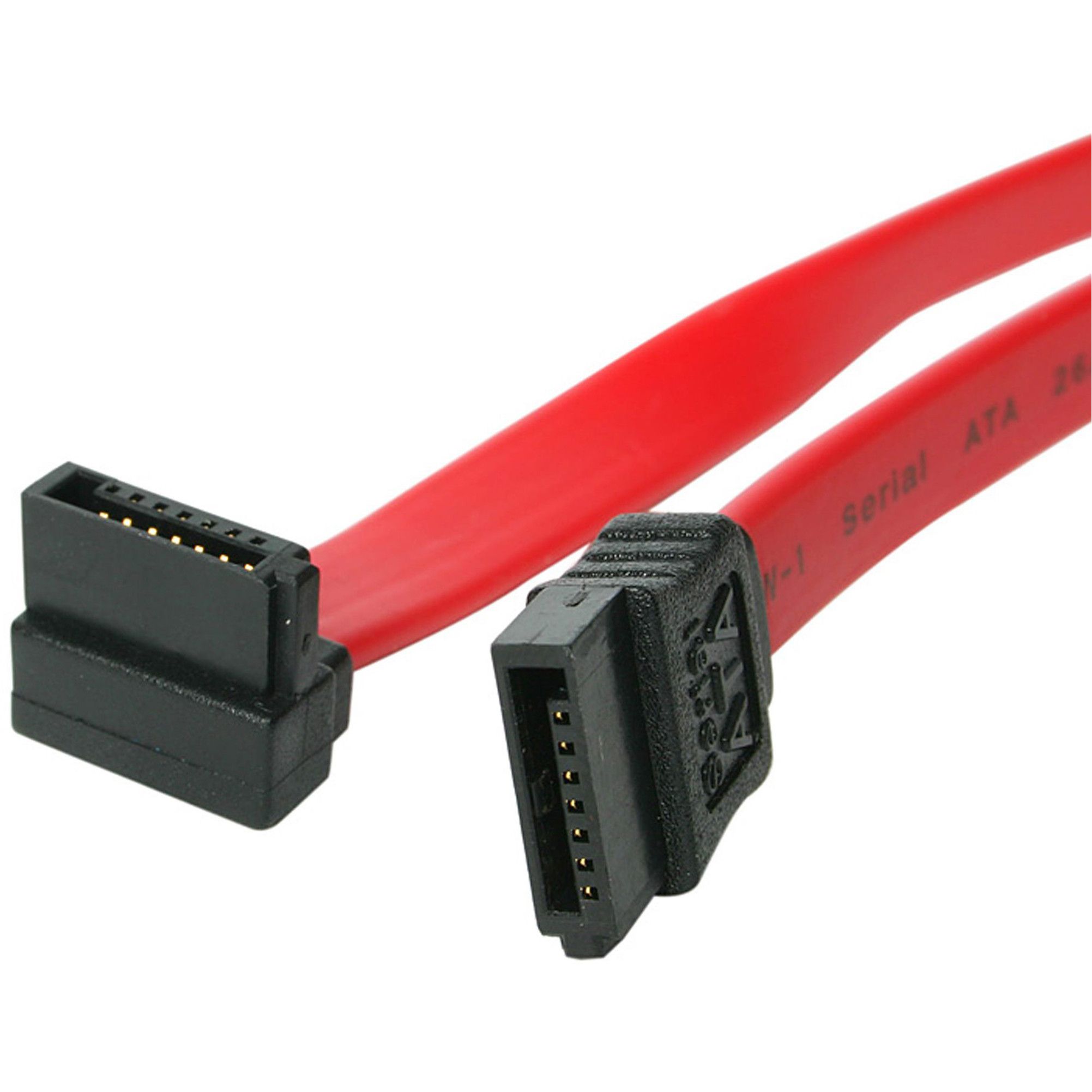 24IN RIGHT ANGLE SATA CABLE/.