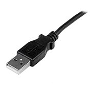 1M UP ANGLE MINI USB CABLE/.