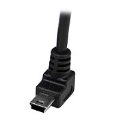 1M UP ANGLE MINI USB CABLE/.