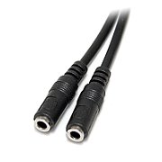 SLIM STEREO SPLITTER CABLE/.