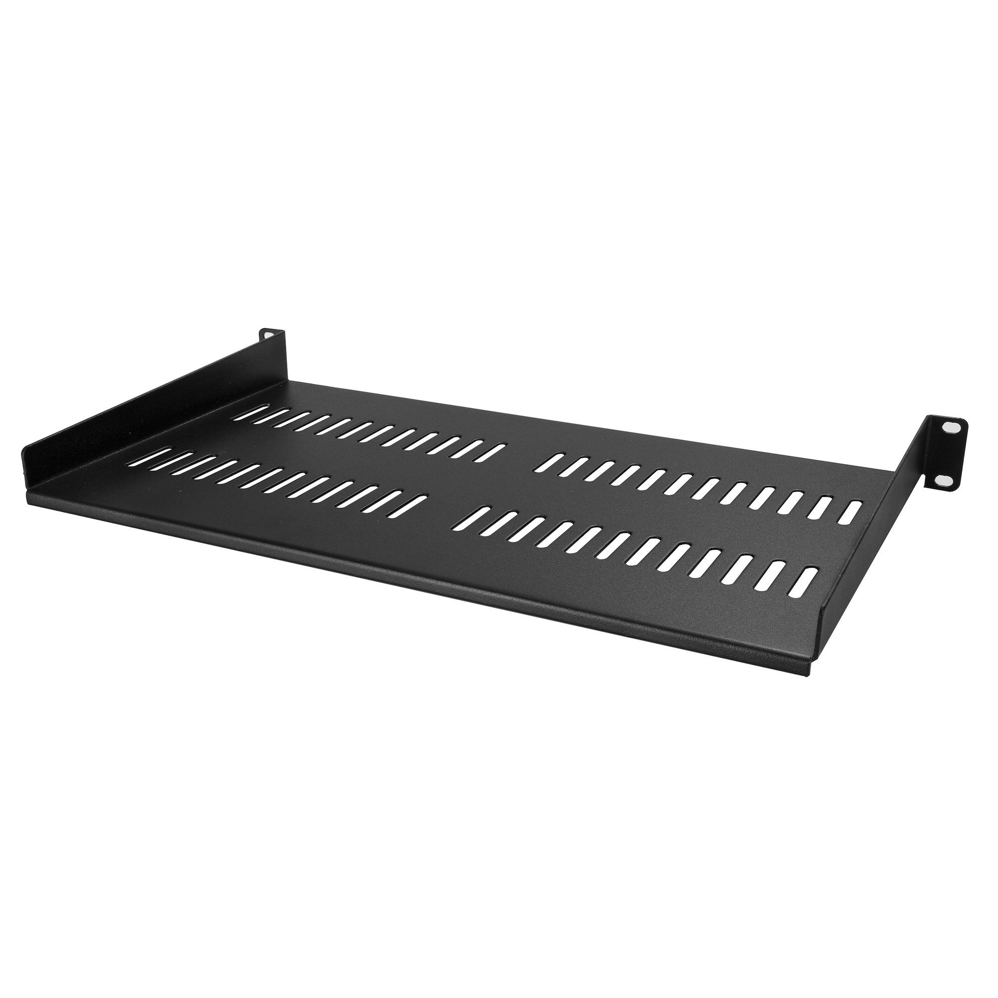 SERVER RACK SHELF VENTED 1U STE/482.6X44.5X254MM