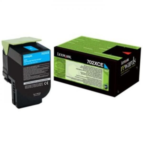 Cartus toner Lexmark 70C2XCE ,Albastru ,4000 pagini ,Original (70C2XCE) 