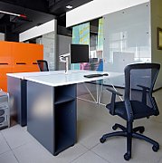 LX DESK MOUNT LCD MONITOR ARM/TALL POLE/ BRIGHT WHITE TEXTURE