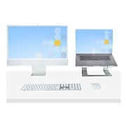 LAPTOP STAND FOR DESK 5KG/11LB/FOR LAPTOP - ANGLED - 5KG