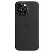 IPHONE 15 PRO MAX SILICONE CASE/WITH MAGSAFE - BLACK