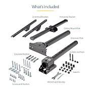 CEILING TV MOUNT - STEEL/.