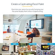 CEILING TV MOUNT - STEEL/.