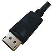 5M DP 1.2 CABLE 4K60HZ BLACK/PREMIUM CU M/M