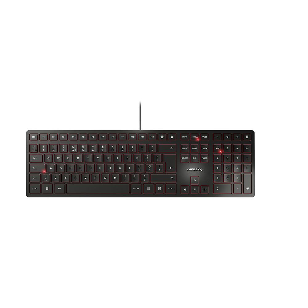 CHERRY KC 6000 SLIM BLACK/CORDED KEYBOARD USB