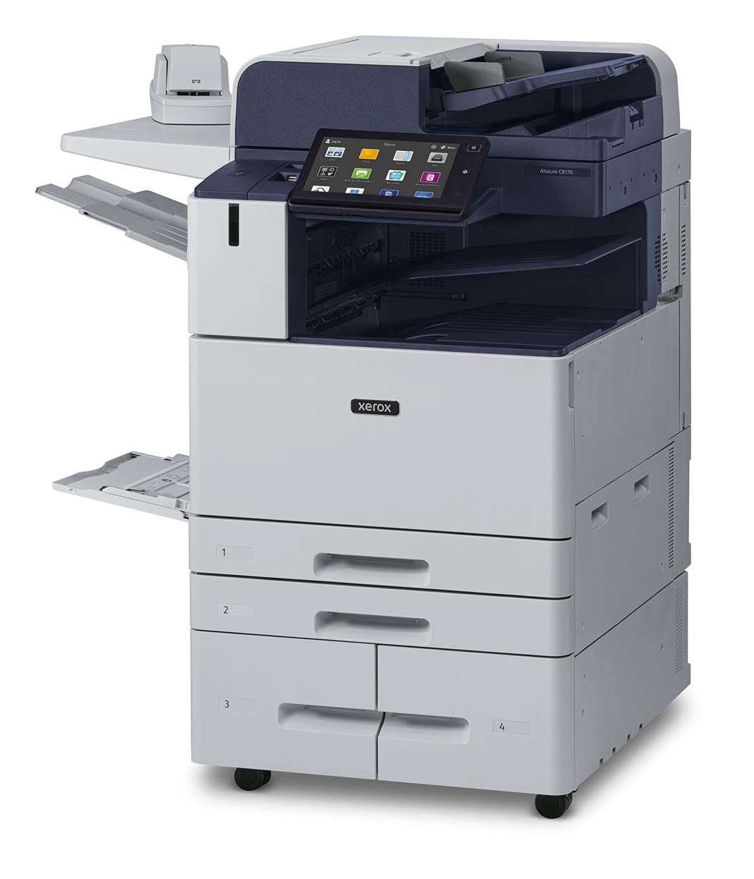 Imprimanta multifunctionala laser color Xerox AltaLink C8170, A3, duplex, ADF, USB 2.0, Wi-Fi, NFC, 70 ppm negru, 70 ppm color