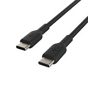 USB-C/USB-C CABLE/PVC 1M BLACK