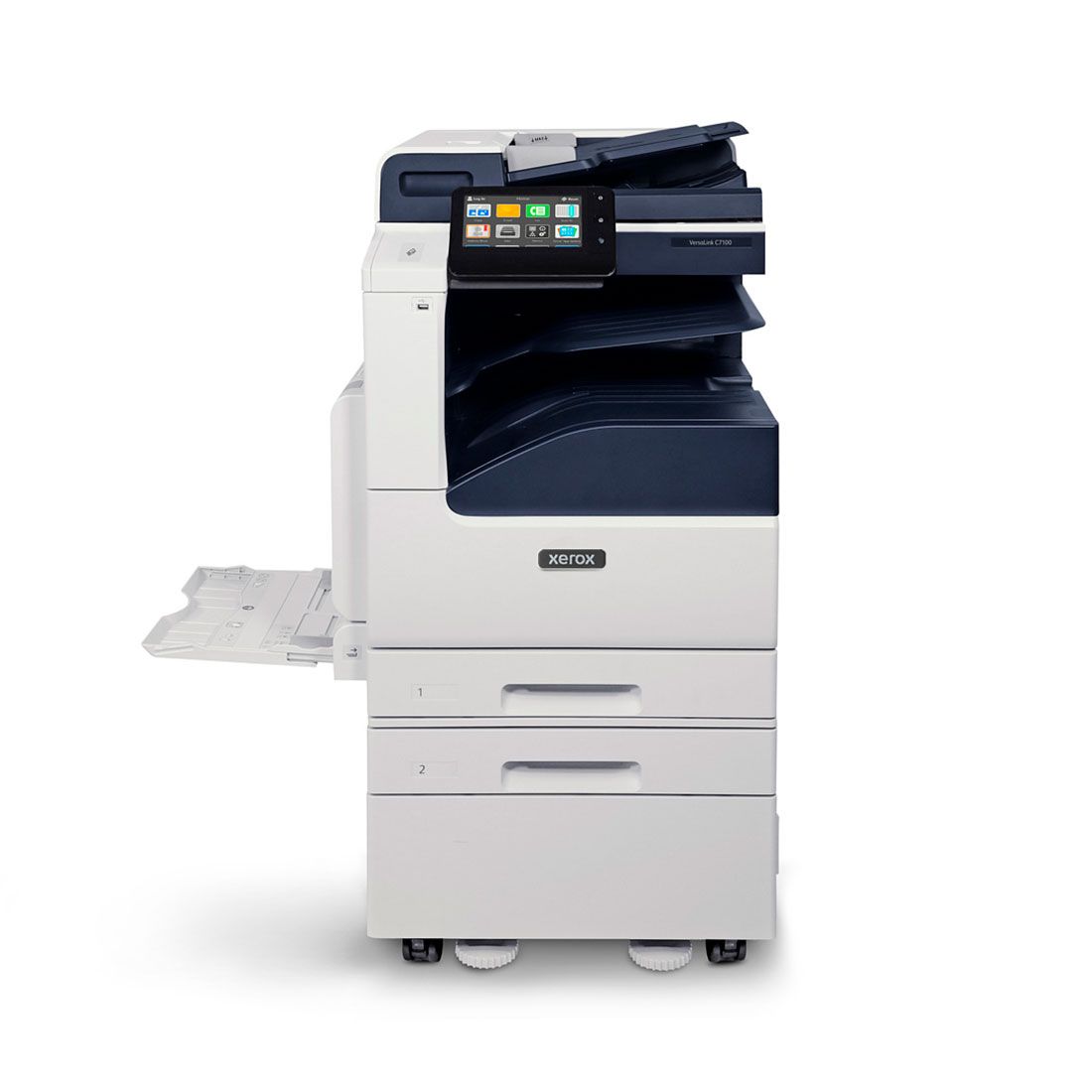 Imprimanta multifunctionala laser color Xerox C7101V_S, A3, duplex, ADF, USB 2.0, Wi-Fi, NFC, 20 ppm negru, 20 ppm color
