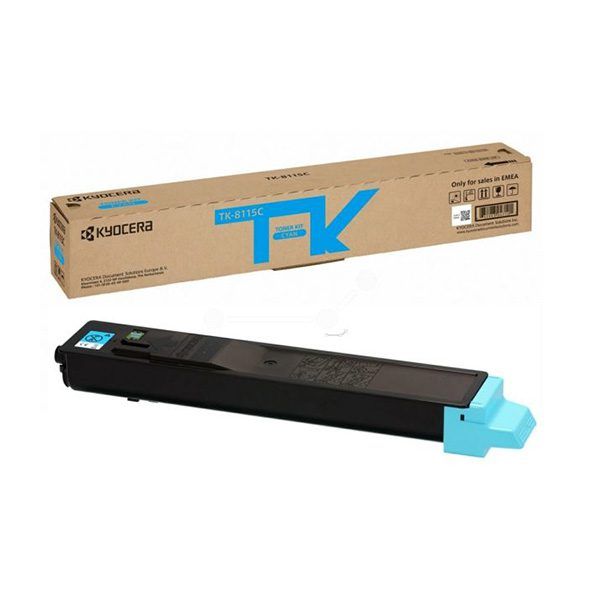 Cartus toner Kyocera 1T02P3CNL0 ,Albastru ,6000 pagini ,Original (TK-8115c) 