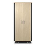 APC NetShelter Soundproof, 32U, Server Rack Enclosure, 230V, Maple