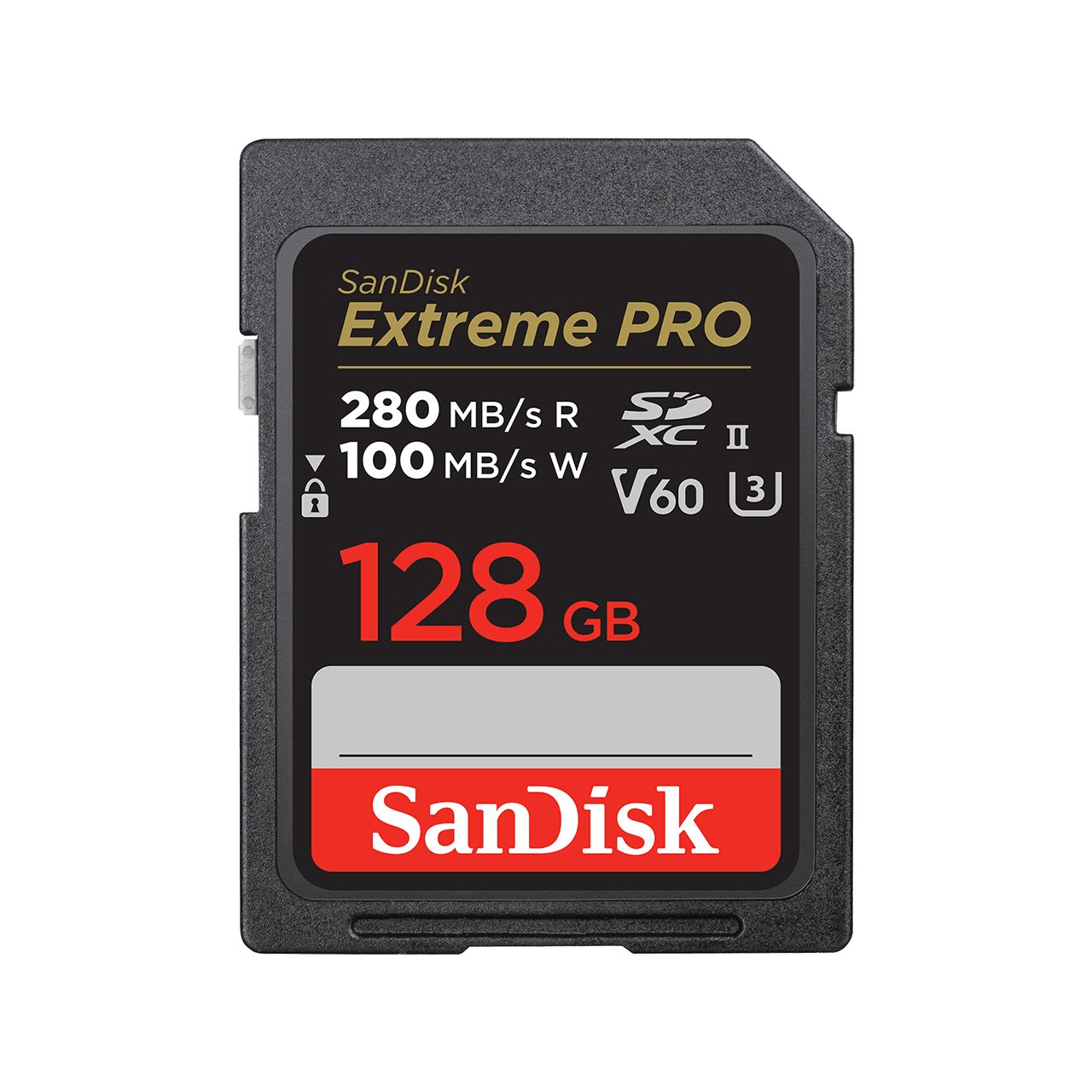 PRO 128GB V60 UHS-II SD CARDS/280/100MB/S V60 C10 UHS-II