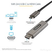 9.8FT USB C TO HDMI CABLE HDR/.