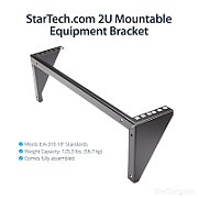 2U 19 WALL MOUNT RACK BRACKET/.