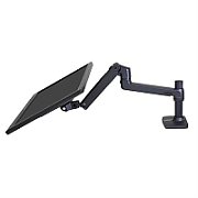 LX DESK MOUNT LCD ARM/34IN MIS-D 10Y W MATTE BLACK