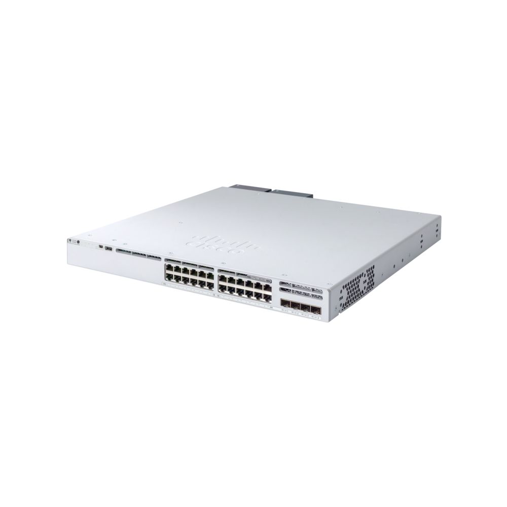 Switch Cisco C9300L-24P-4G-A, 24 porturi 10 / 100 / 1000 MBs
