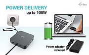I-TEC USB-C HDMI+2X DP CHARGER/I-TEC DOCK PD 100WCHARGER 112W