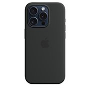 IPHONE 15 PRO SILICONE CASE/WITH MAGSAFE - BLACK