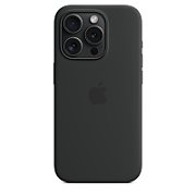 IPHONE 15 PRO SILICONE CASE/WITH MAGSAFE - BLACK