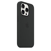 IPHONE 15 PRO SILICONE CASE/WITH MAGSAFE - BLACK