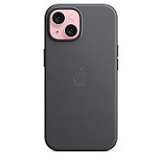 IPHONE 15 FINEWOVEN CASE/WITH MAGSAFE - BLACK