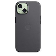 IPHONE 15 FINEWOVEN CASE/WITH MAGSAFE - BLACK
