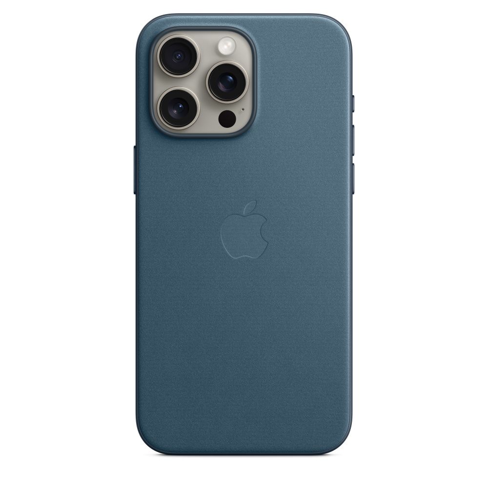 IPHONE 15 PRO MAX FINEWOVEN/CASE WITH MAGSAFE - PACIFIC BLUE
