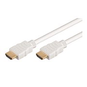 HDMI CABLE 4K30HZ 1M WHITE/HDMI HIGH SPEED W/E CABLE