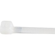 1000 PACK 8 CABLE TIES -WHITE/NYLON ZIP TIE WRAPS UL TAA
