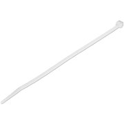 1000 PACK 8 CABLE TIES -WHITE/NYLON ZIP TIE WRAPS UL TAA