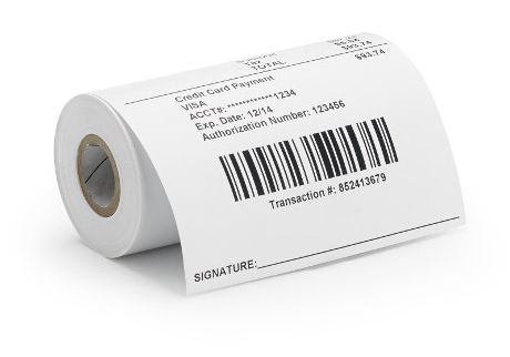 Receipt, Paper, 80mmx250m Direct Thermal, Z-Select 2000D 60 Receipt, Coated, 25mm Core