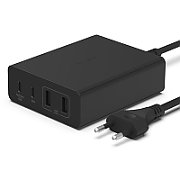 BELKIN 108W 4-PORT GAN CHARGER/2X USB-C 2X USB-A WITH 2M POWER