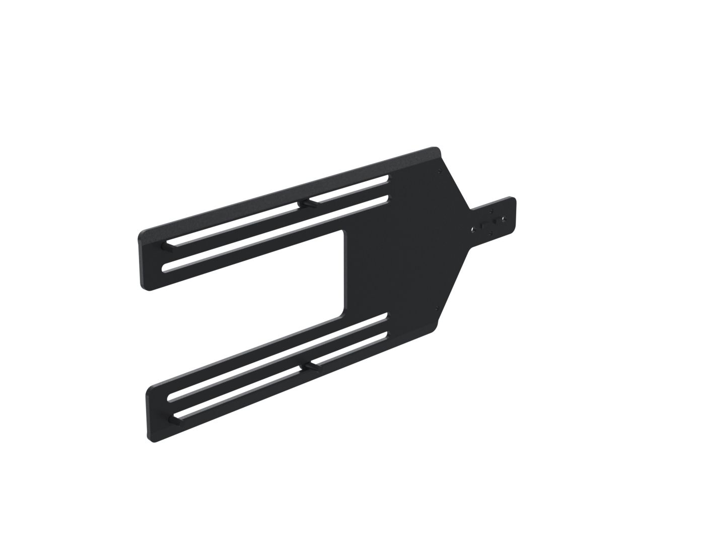 KIOSK STRAIGHT BRACKET PORTRAIT/22IN TO 15IN