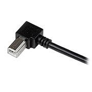 1M RIGHT ANGLE USB B CABLE/.