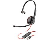 Poly Blackwire 3210 Monaural USB-A Headset